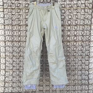 Women’s Sims snowboard ski snow pants cream MEDIUM